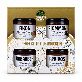 Presentbox Marmelad & Chutney 400g 6st 
