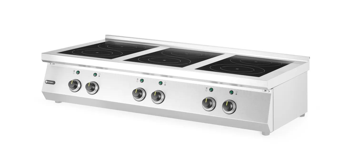 Induction cooker with 6 hobs - 2
