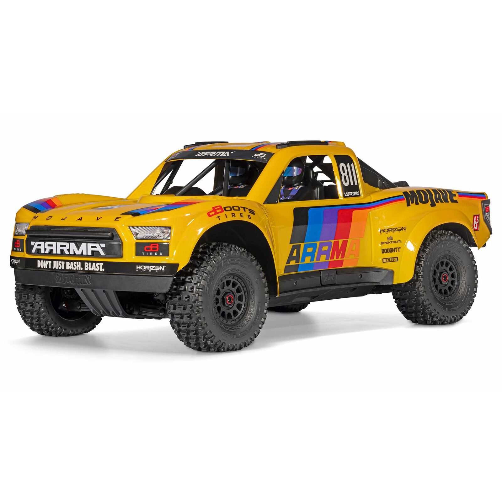 ARRMA 1/7 Limited Edition MOJAVE 6S 4X4 RTR Brushless Desert Truck, Gul