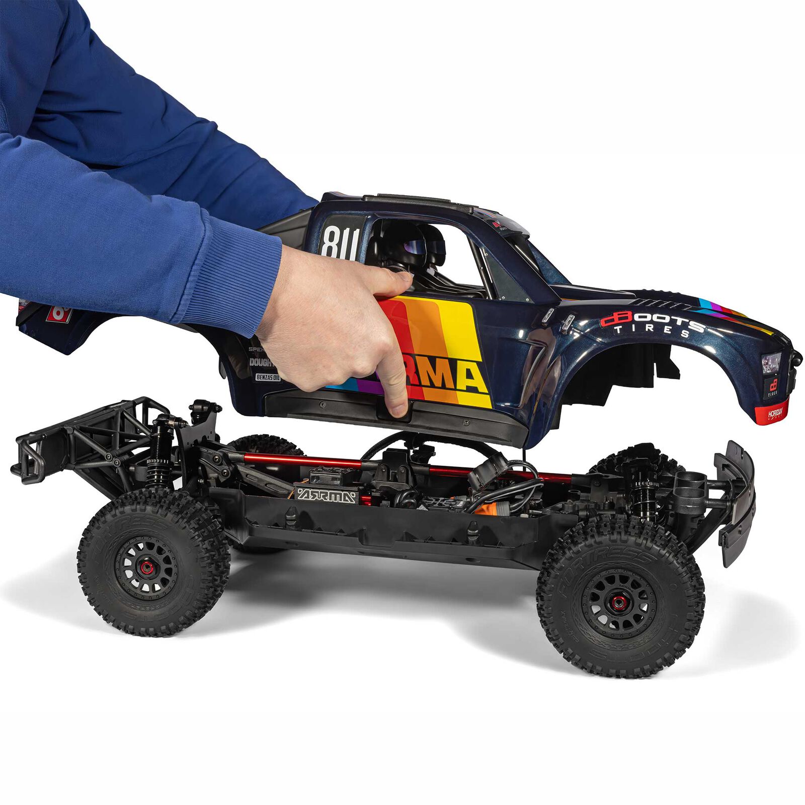 ARRMA 1/7 Limited Edition MOJAVE 6S 4X4 RTR Brushless Desert Truck, Gul - 20
