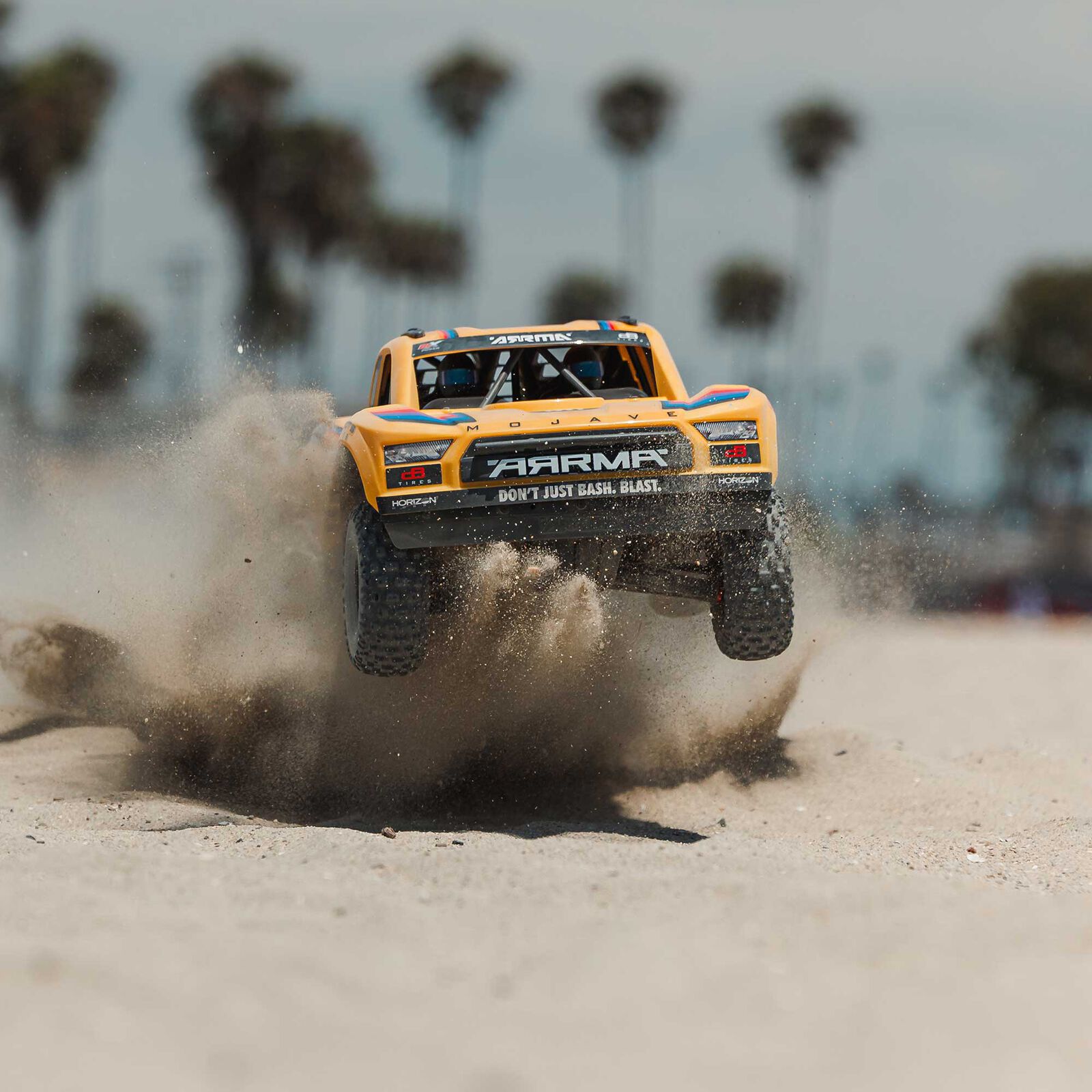 ARRMA 1/7 Limited Edition MOJAVE 6S 4X4 RTR Brushless Desert Truck, Gul - 7