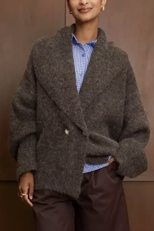 Lecoco - Alissa Cardigan Mocca