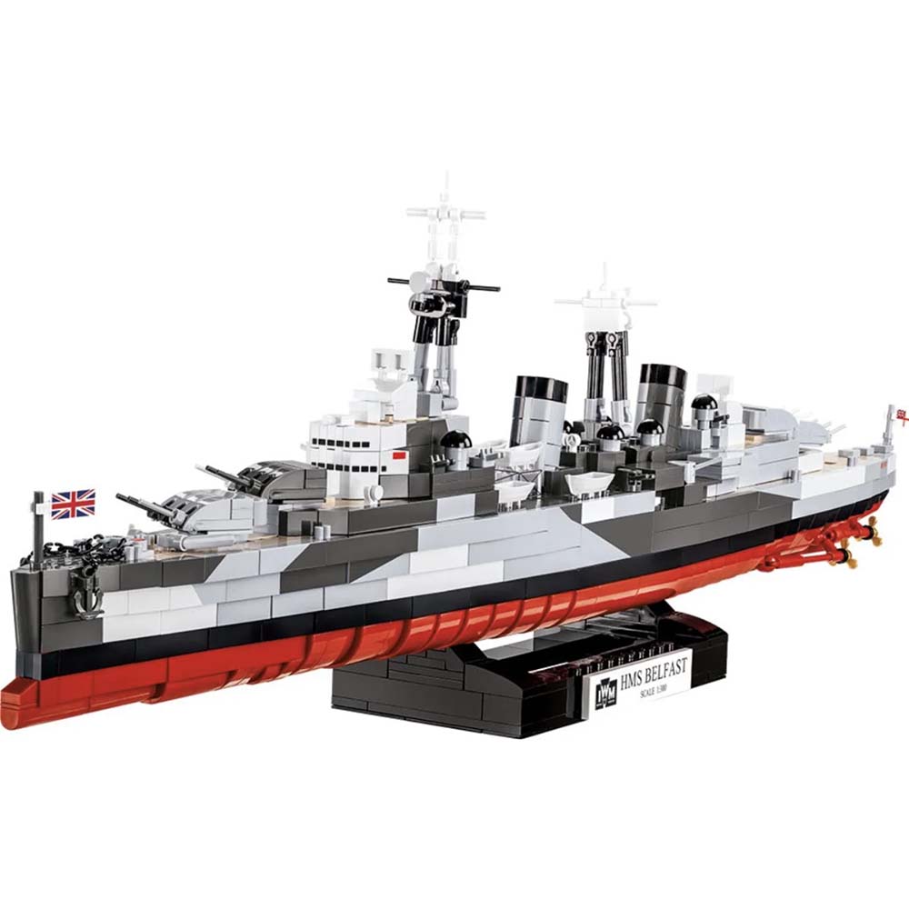 HMS Belfast Building Block Model Kit, 1,517 pieces