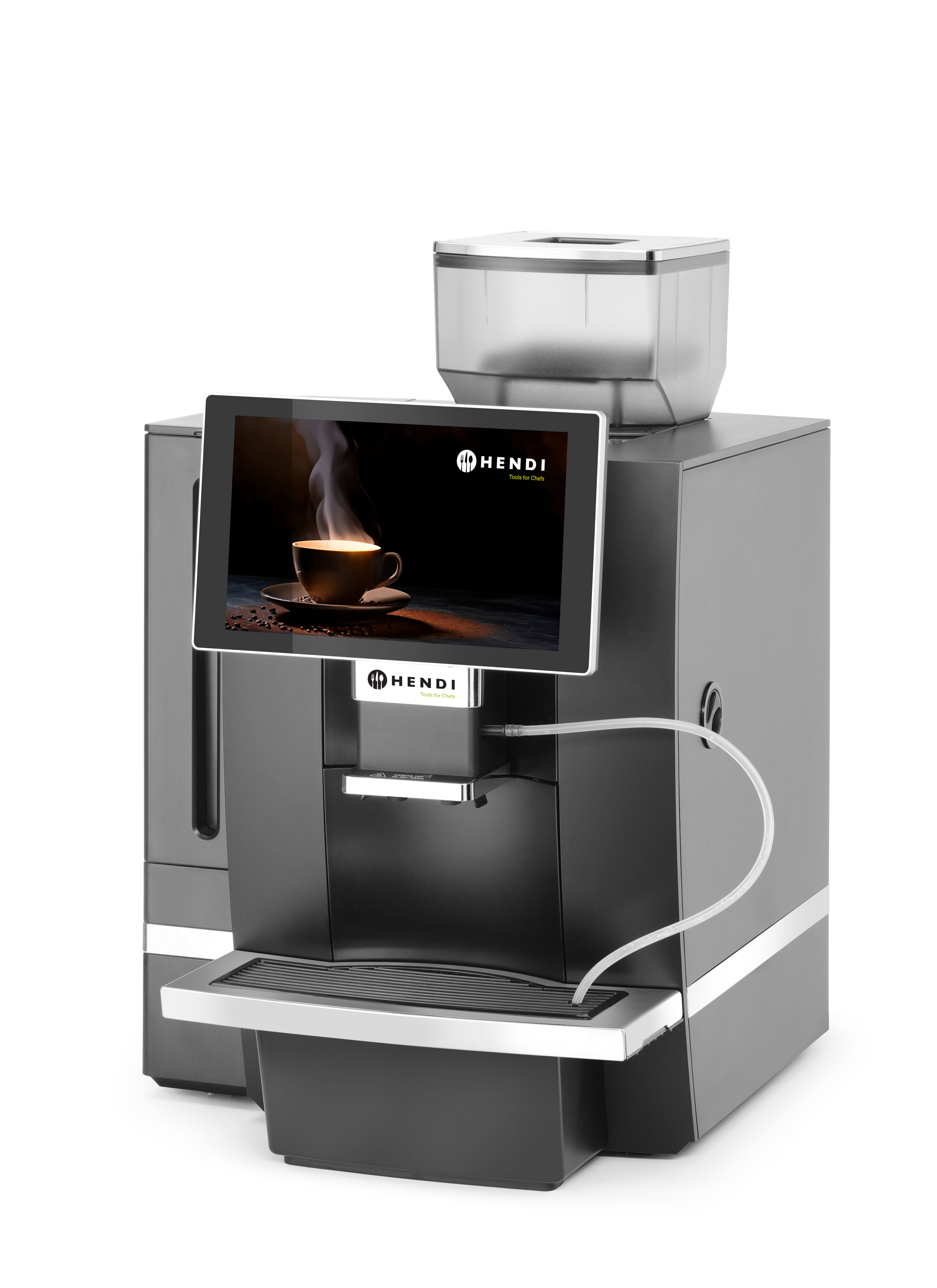 Automatic coffee maker with touchscreen, Hendi - 10