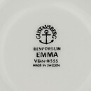 Paul Hoff (Emma 1971) Coffee Cup Saucer with Brown Flower Decor 14 cm  [Sample Images]  [Free Shipping]