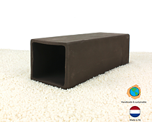 Ceramic Nature - Cave Rectangle L Brun