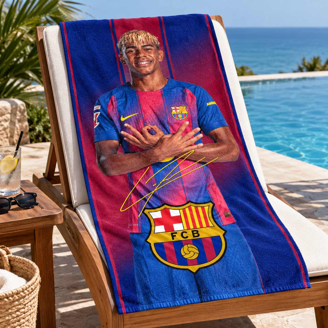 FC Barcelona Handduk Lamine Yamal - 2