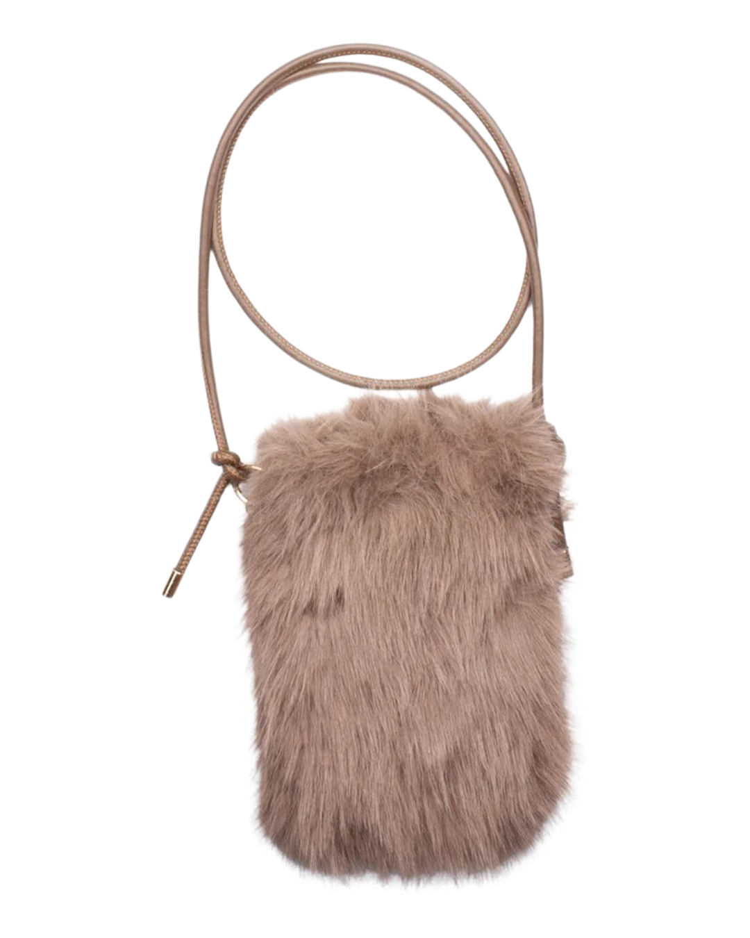 Mobilväska Faux Fur i päls mullvad - 2
