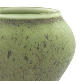 Annikki Hovisaari (Arabia 1960s) Green Swelling Vase 6 cm