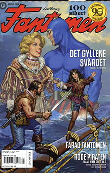 Fantomen 2026 nr 222/23 Fantomen 90år, Fantomen: Det gyllene svärdet, 100 sidor!