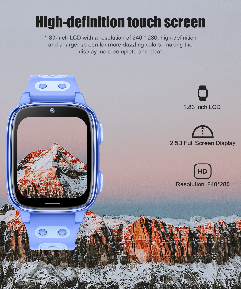Safebuddy Smart Watch Kids GPS Blue - 7