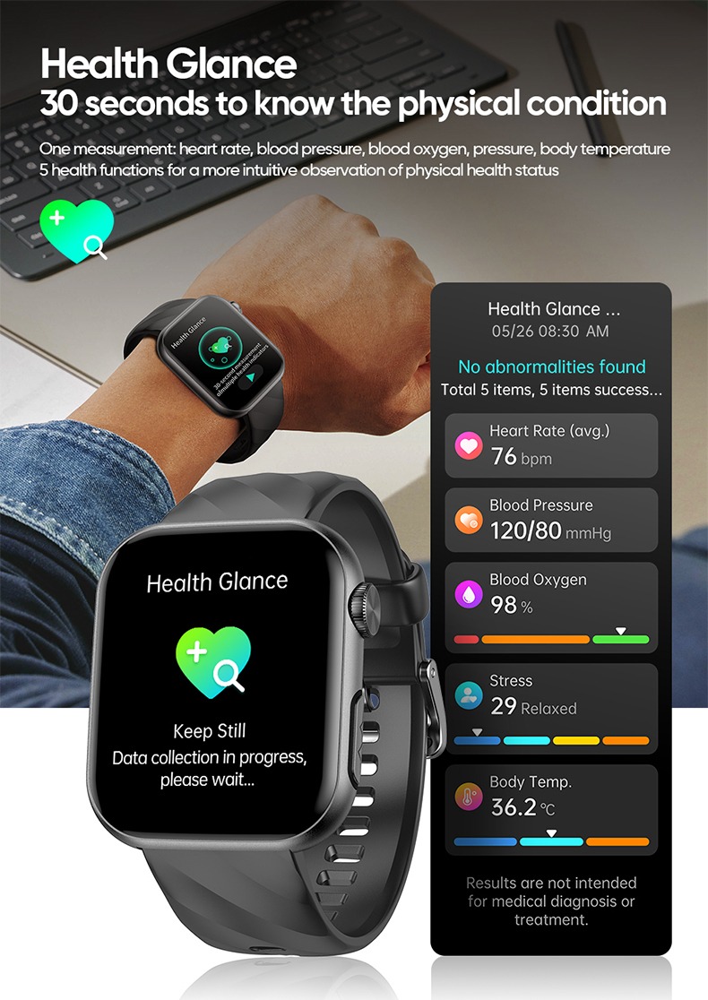 Philippe Palmer Smart Watch LP46 Silver - 4