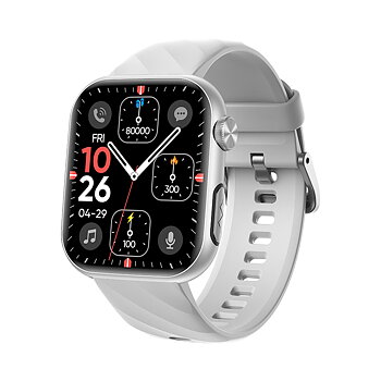 Philippe Palmer Smart Watch LP46 Silver