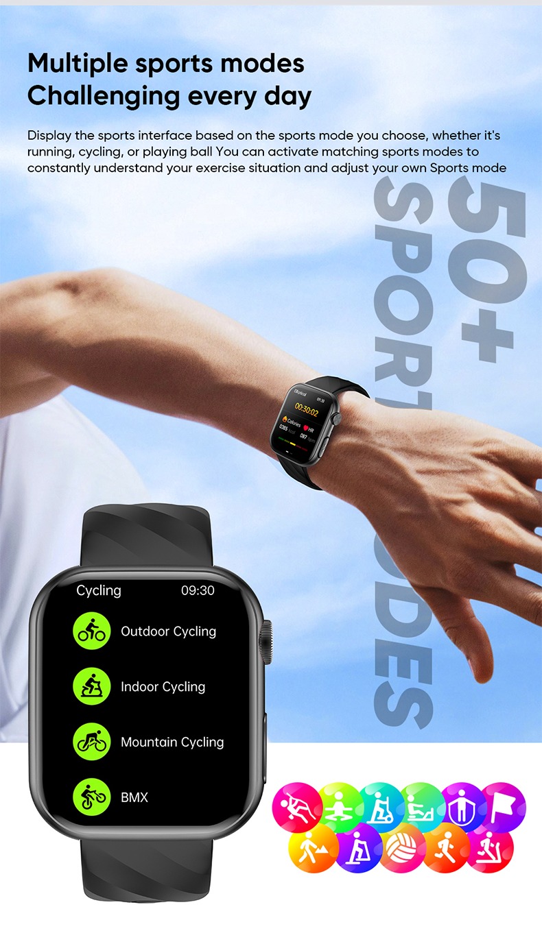 Philippe Palmer Smart Watch LP46 Silver - 16