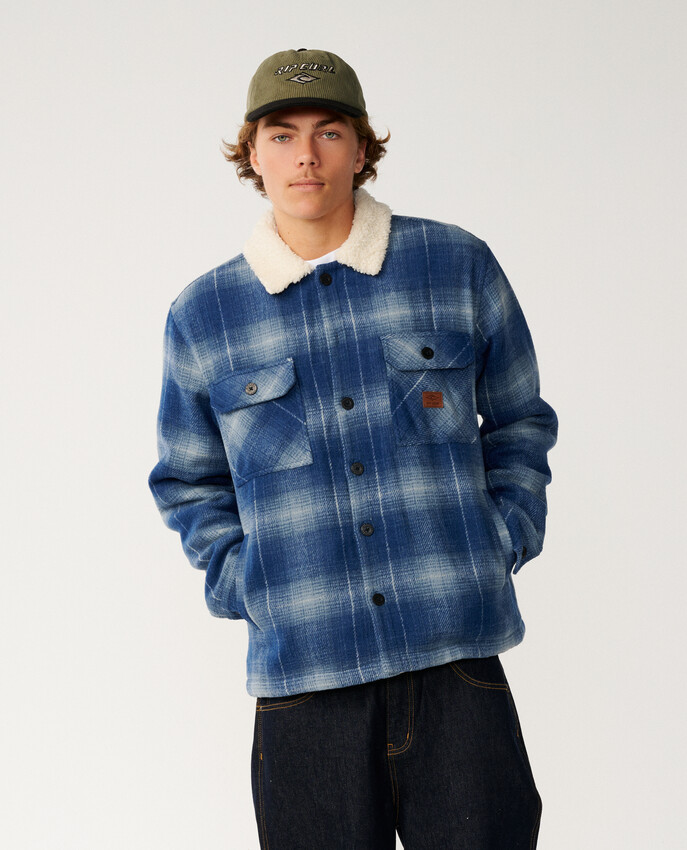 Rip Curl Classic Surf Bells Sherpa Jacka Navy
