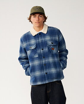 Rip Curl Classic Surf Bells Sherpa Jacket Navy