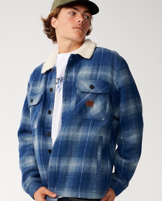 Rip Curl Classic Surf Bells Sherpa Jacka Navy - 6
