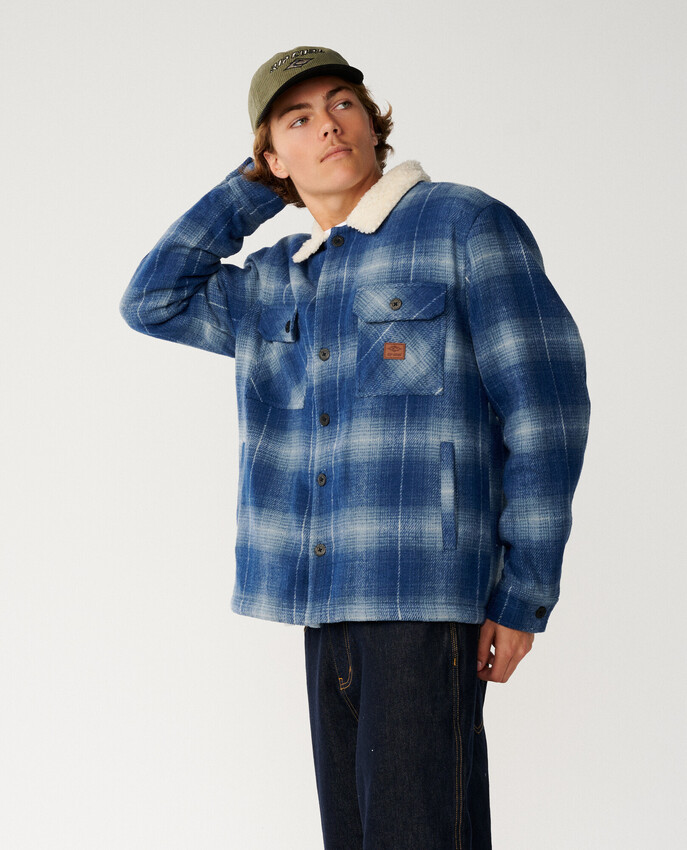 Rip Curl Classic Surf Bells Sherpa Jacka Navy - 2