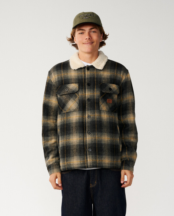 Rip Curl Classic Surf Bells Sherpa Jacka Black