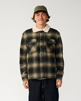 Rip Curl Classic Surf Bells Sherpa Jacket Black