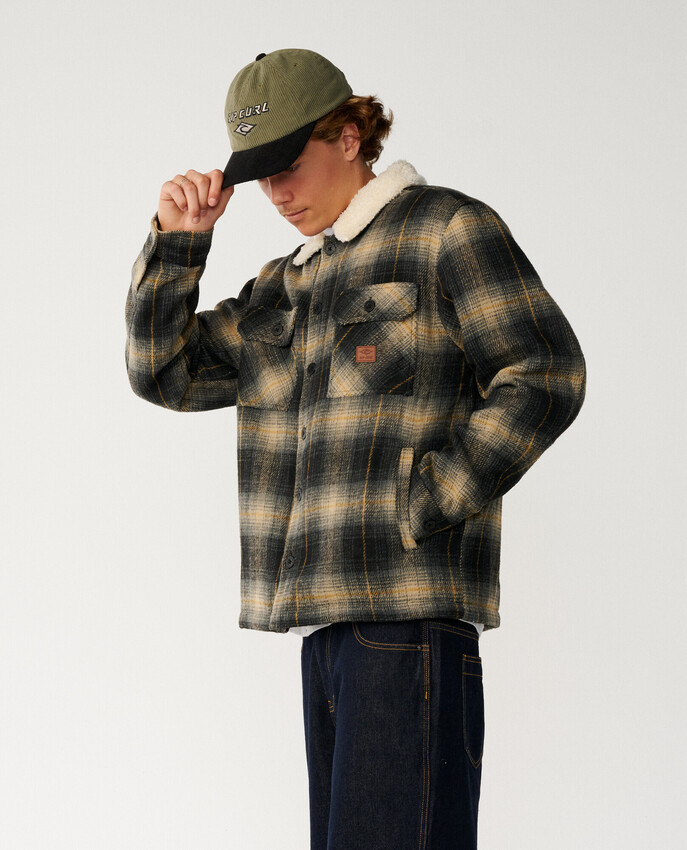 Rip Curl Classic Surf Bells Sherpa Jacka Black - 2