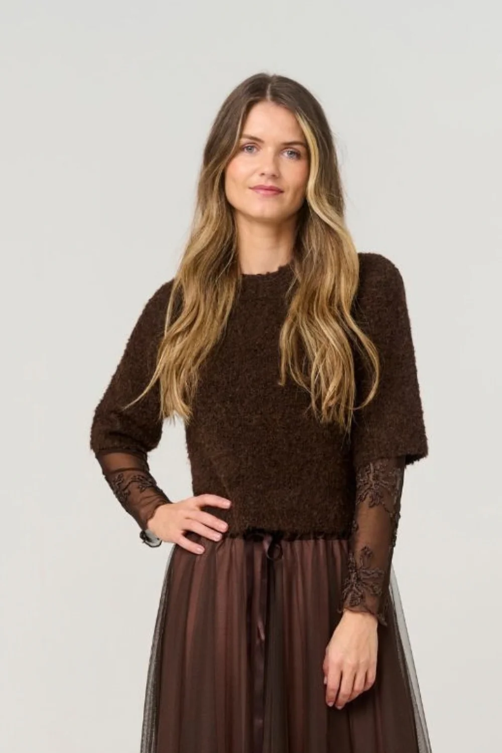 Cassie Pullover - Choco - CostaMani