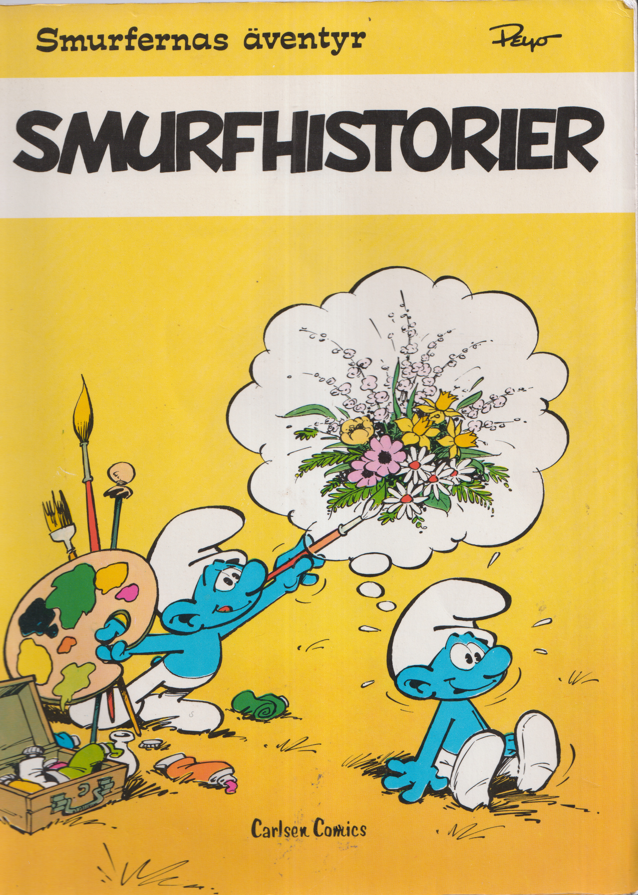 Smurfarna 10 Smurfhistorier, begagnad