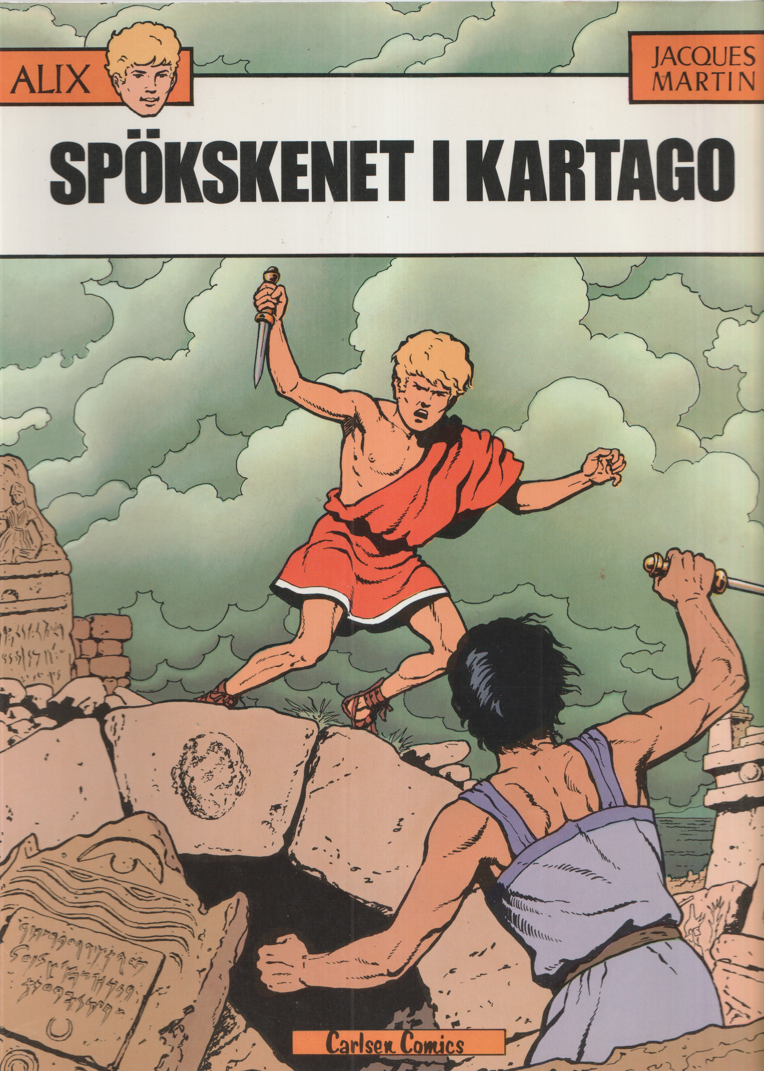 Alix äventyr 9 Spökskenet i Kartago begagnad