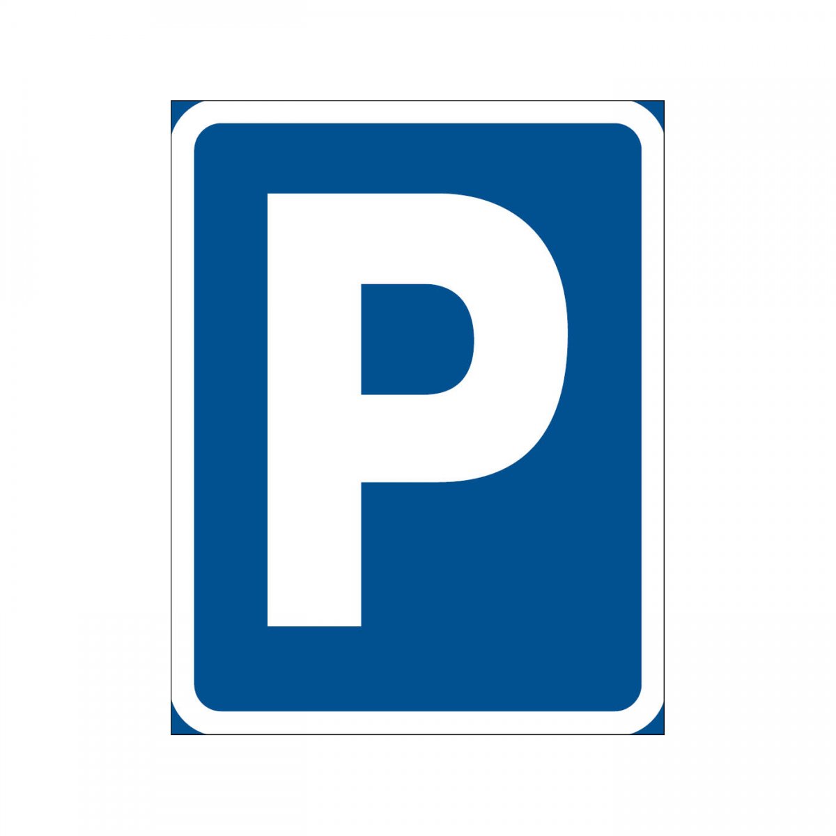 Skylt -Parkering