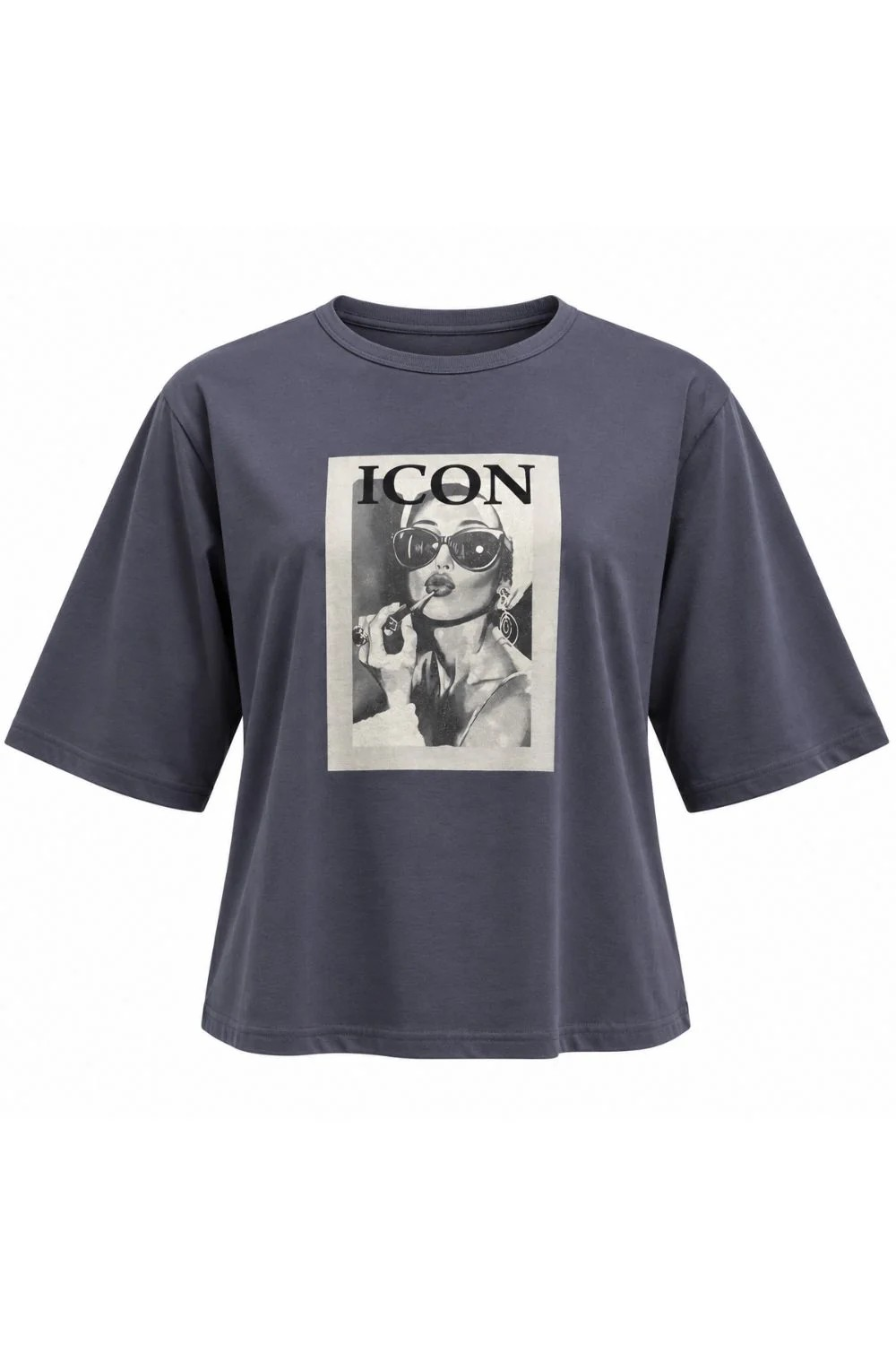 Icon  Glasses Tee - Dark Grey - CostaMani