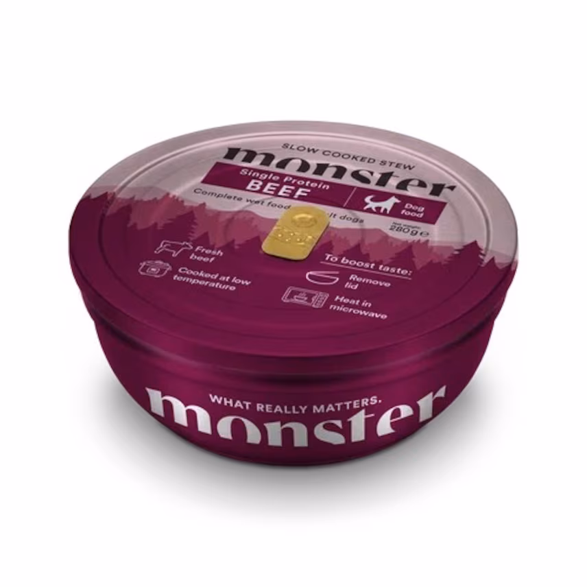 Monster Hund Slow cooked Stew Beef 280 g