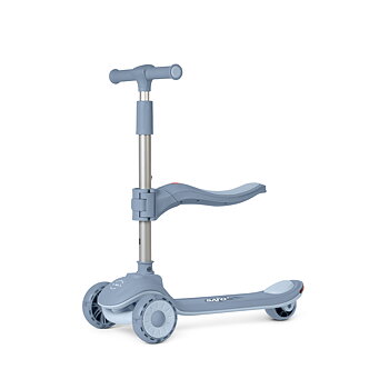 Saro 2 i 1  Sparkcykel med musik Cool Rider Dusty Blue