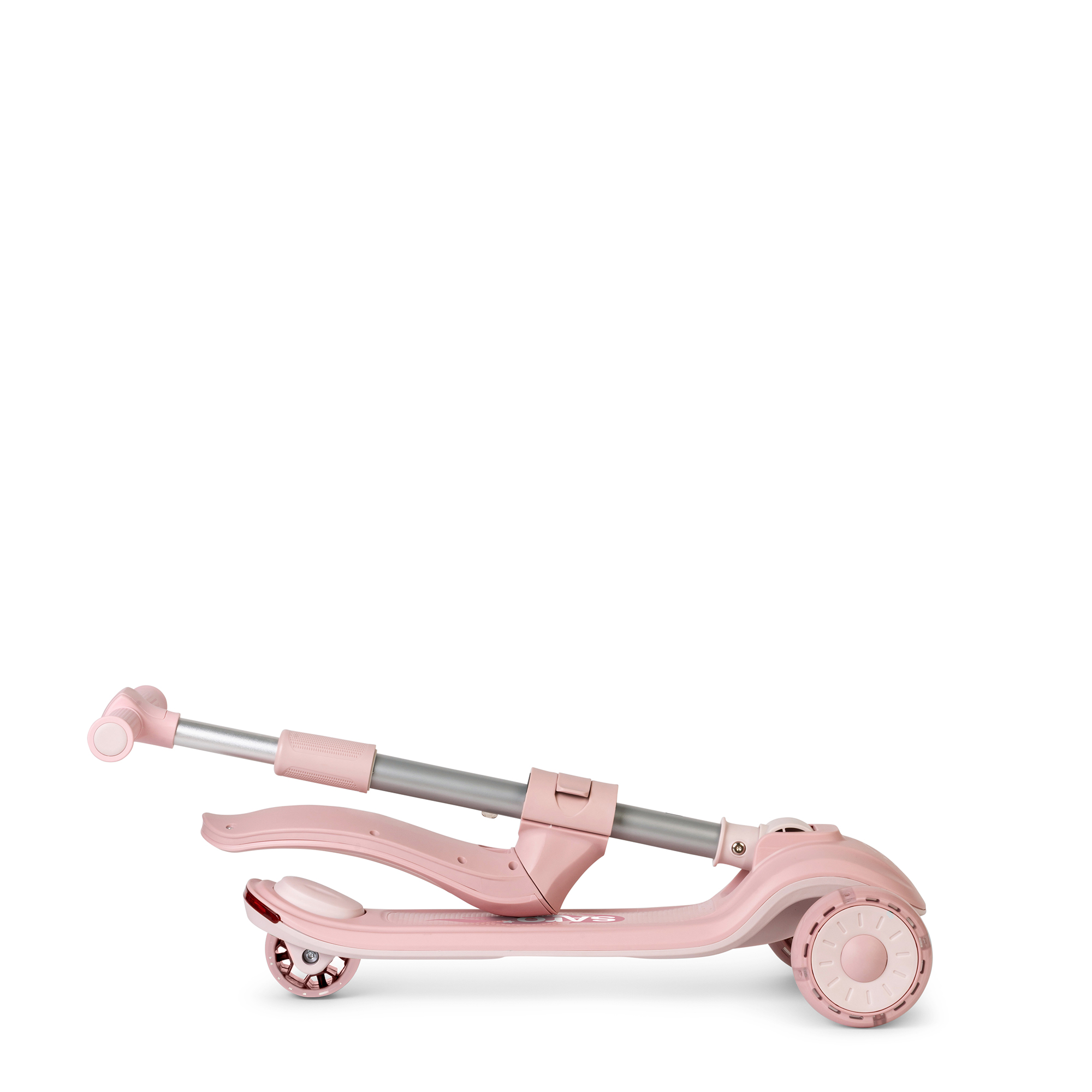 Saro 2 i 1  Sparkcykel med musik Cool Rider Rosa - 12