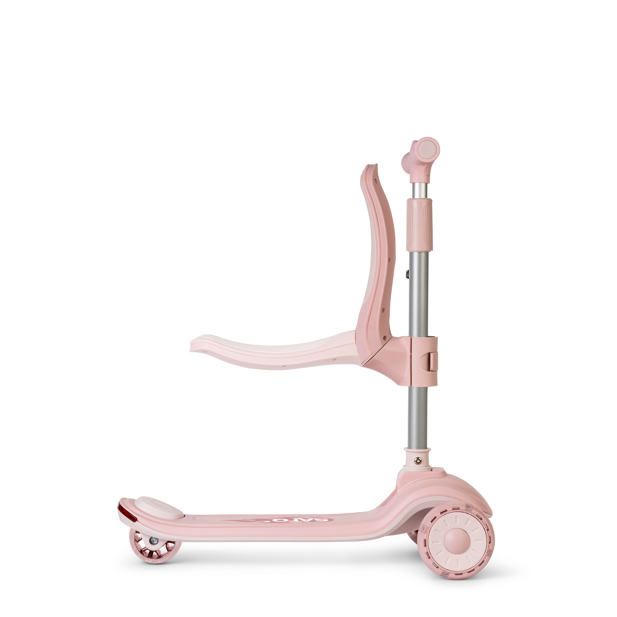 Saro 2 i 1  Sparkcykel med musik Cool Rider Rosa - 8