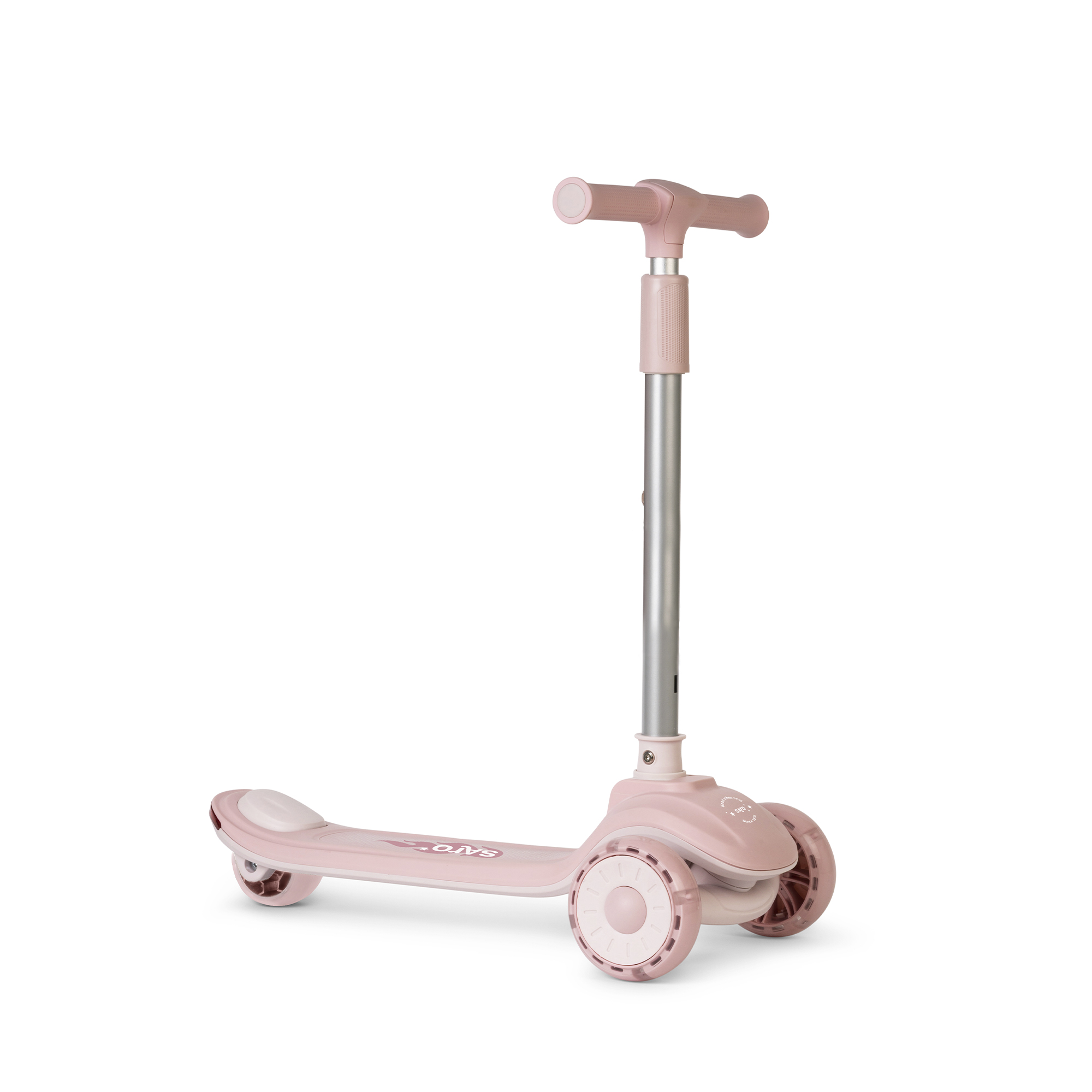 Saro 2 i 1  Sparkcykel med musik Cool Rider Rosa - 6