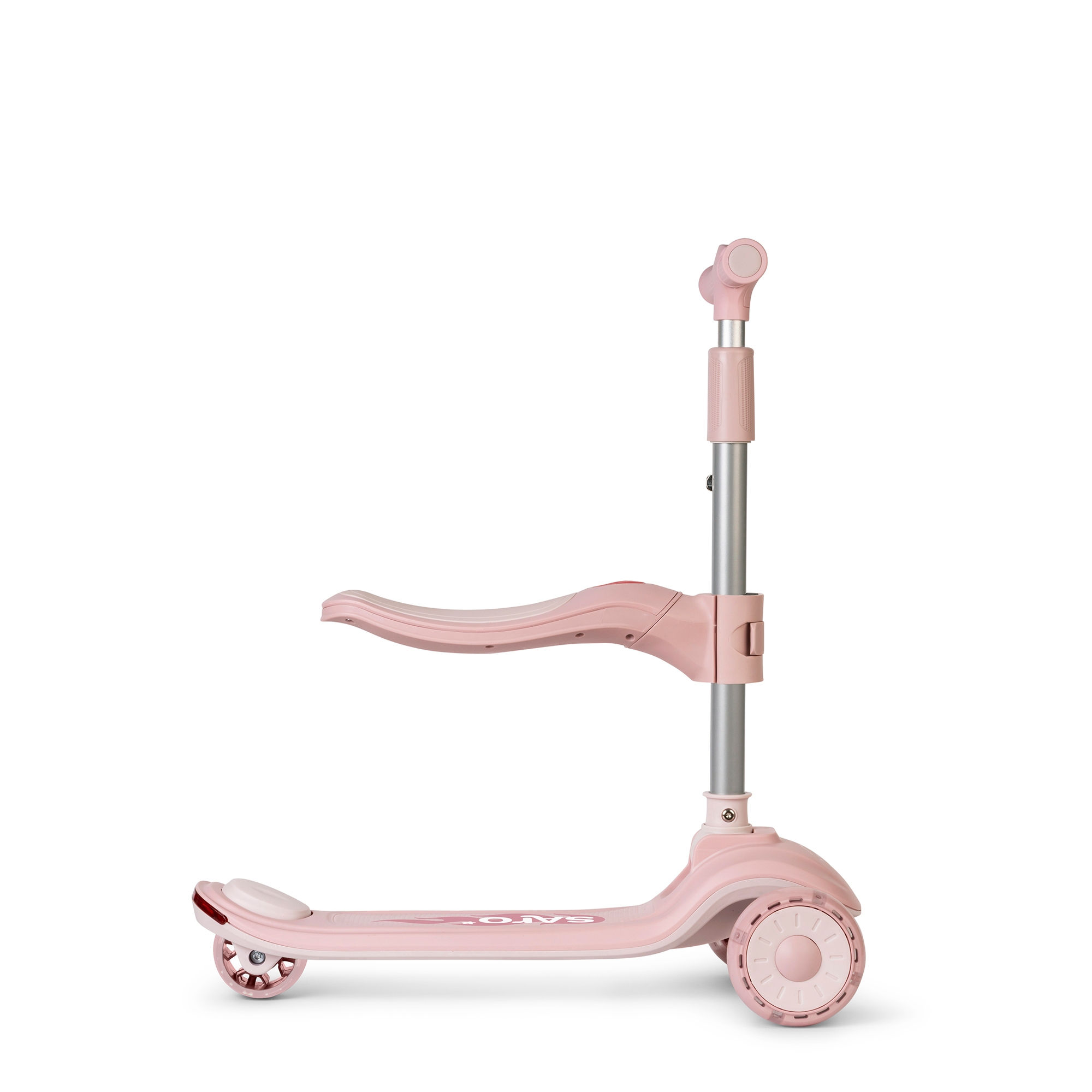 Saro 2 i 1  Sparkcykel med musik Cool Rider Rosa - 9