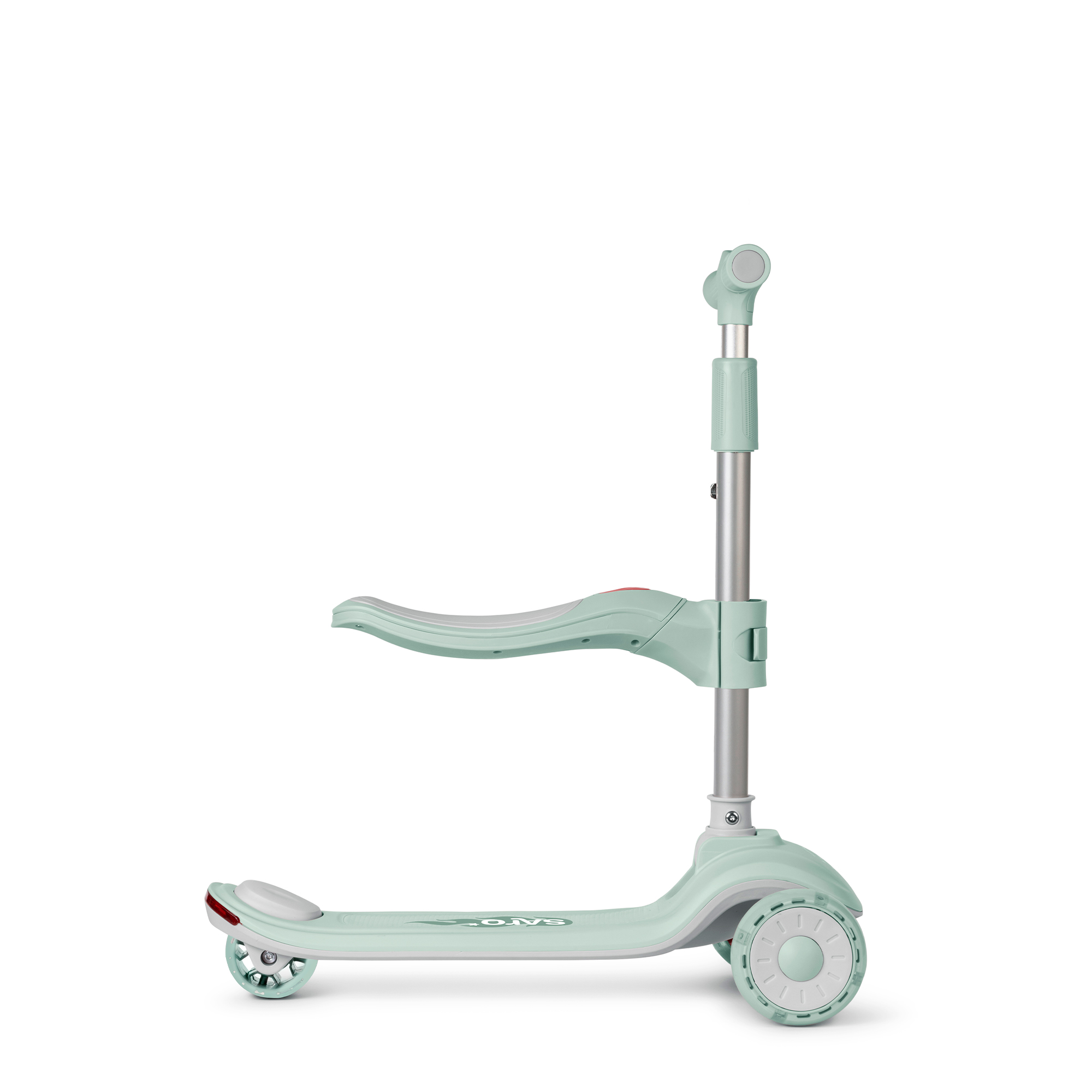 Saro 2 i 1  Sparkcykel med musik Cool Rider Mint - 9