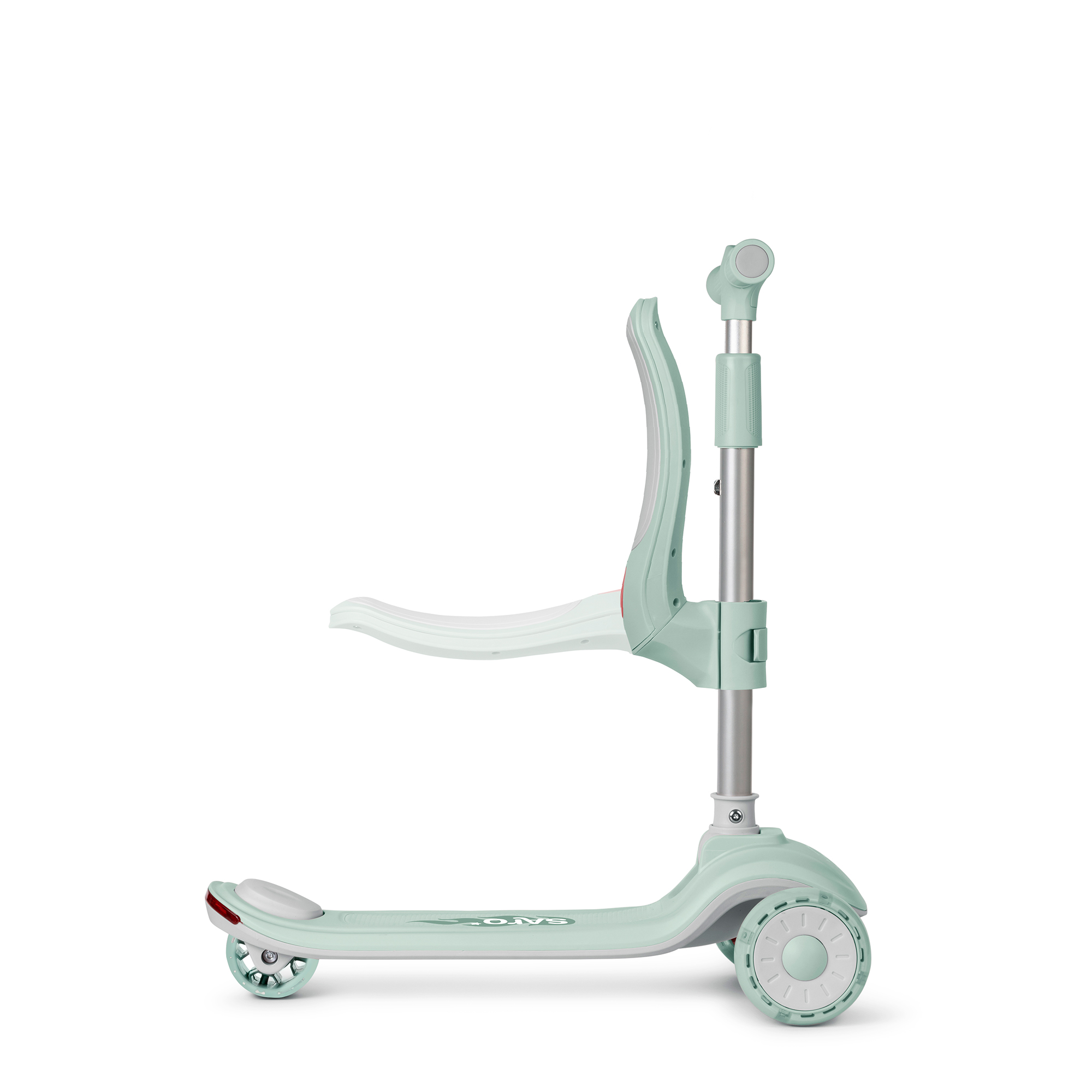 Saro 2 i 1  Sparkcykel med musik Cool Rider Mint - 8