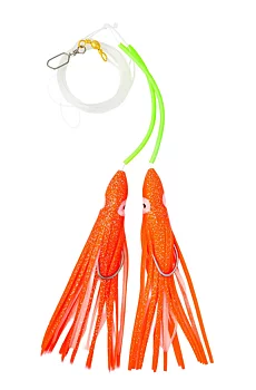 Ling/lump & cod double red octopus rig 7/0 1.0mm