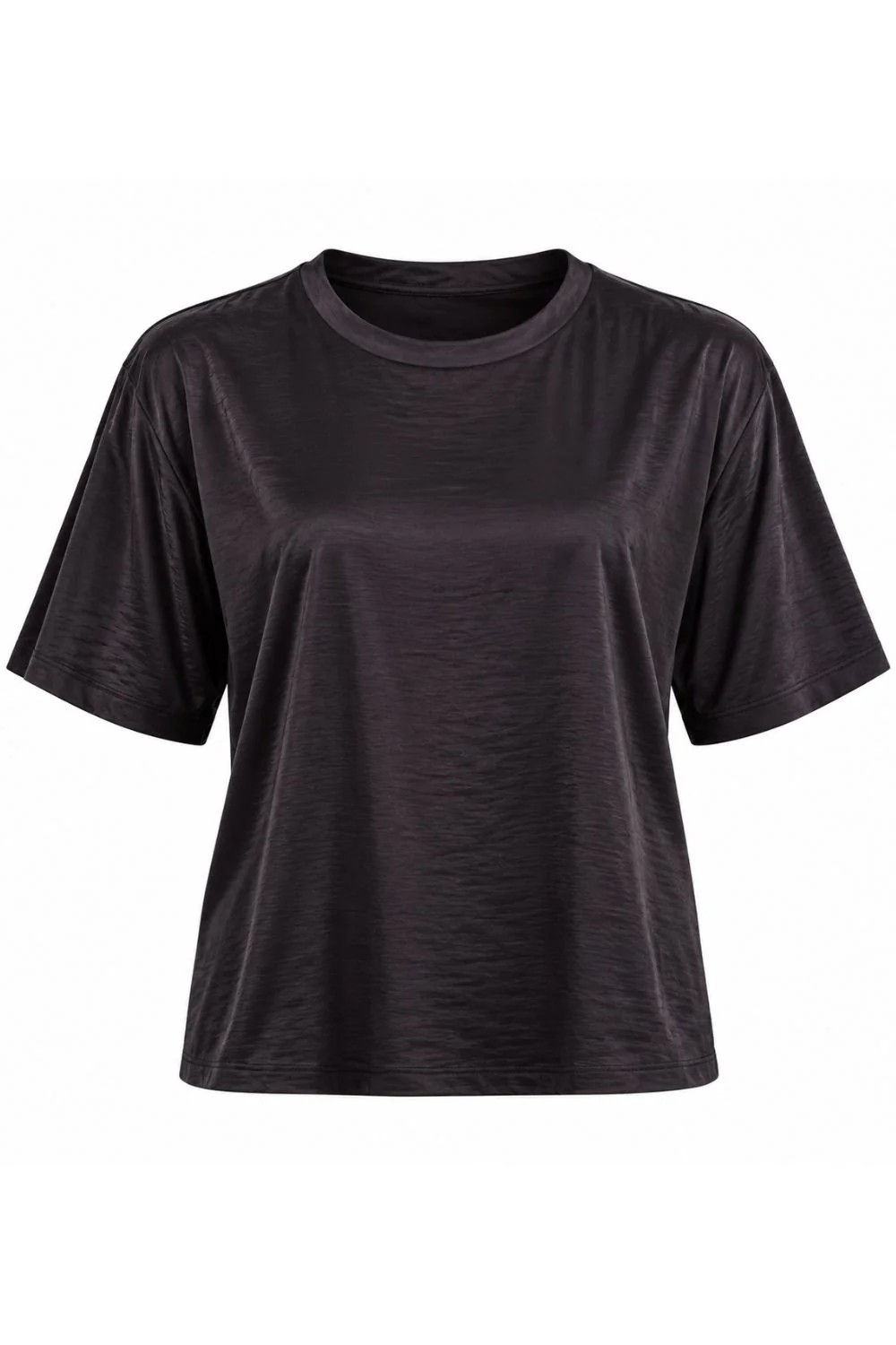 Clip S/S Blouse - Dark Grey - CostaMani - 3