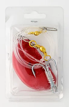 Conrad Halibut rig 350g treble 3/0 single 7/0 1.2mm line