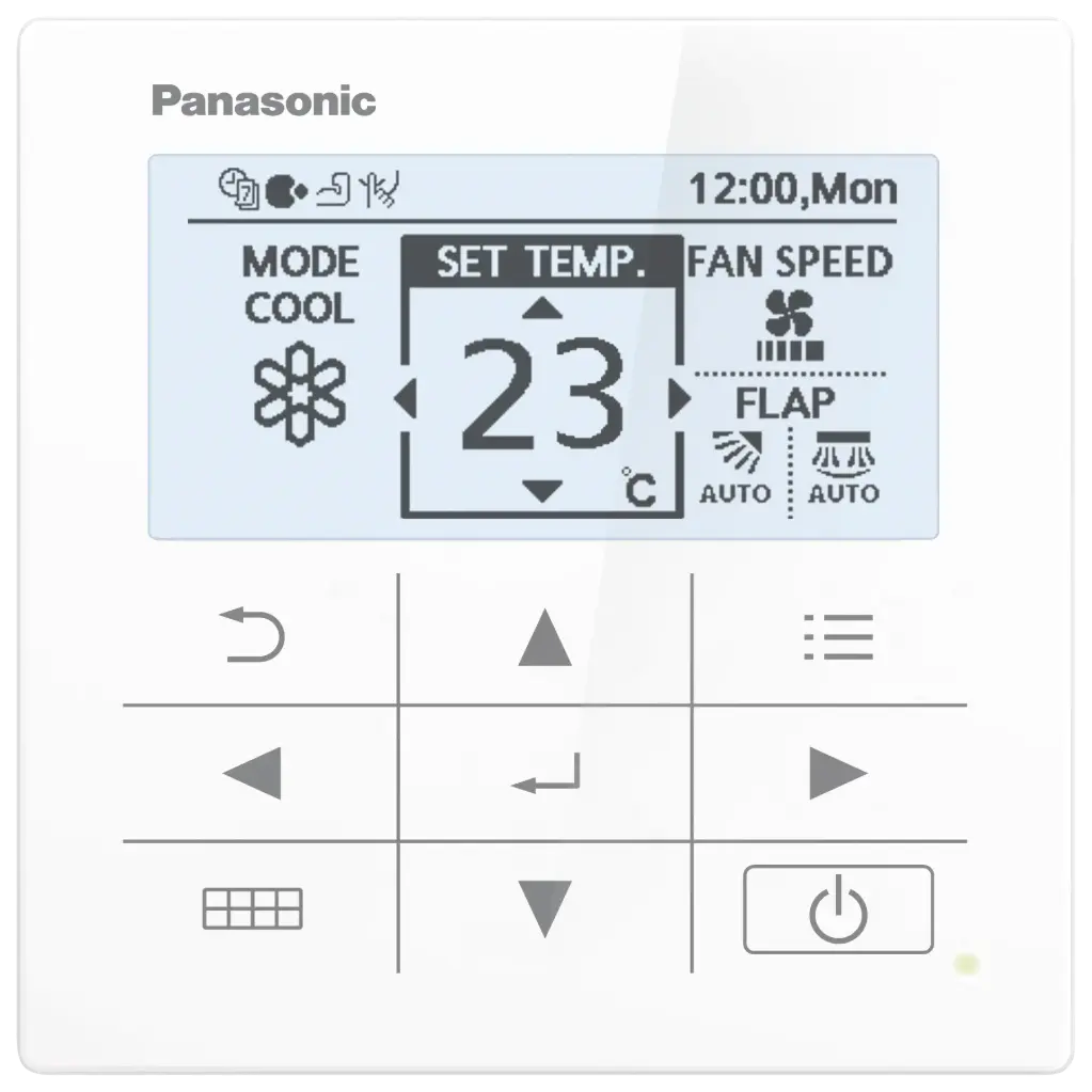 Panasonic Väggmonterad Trådbunden Fjärrkontroll