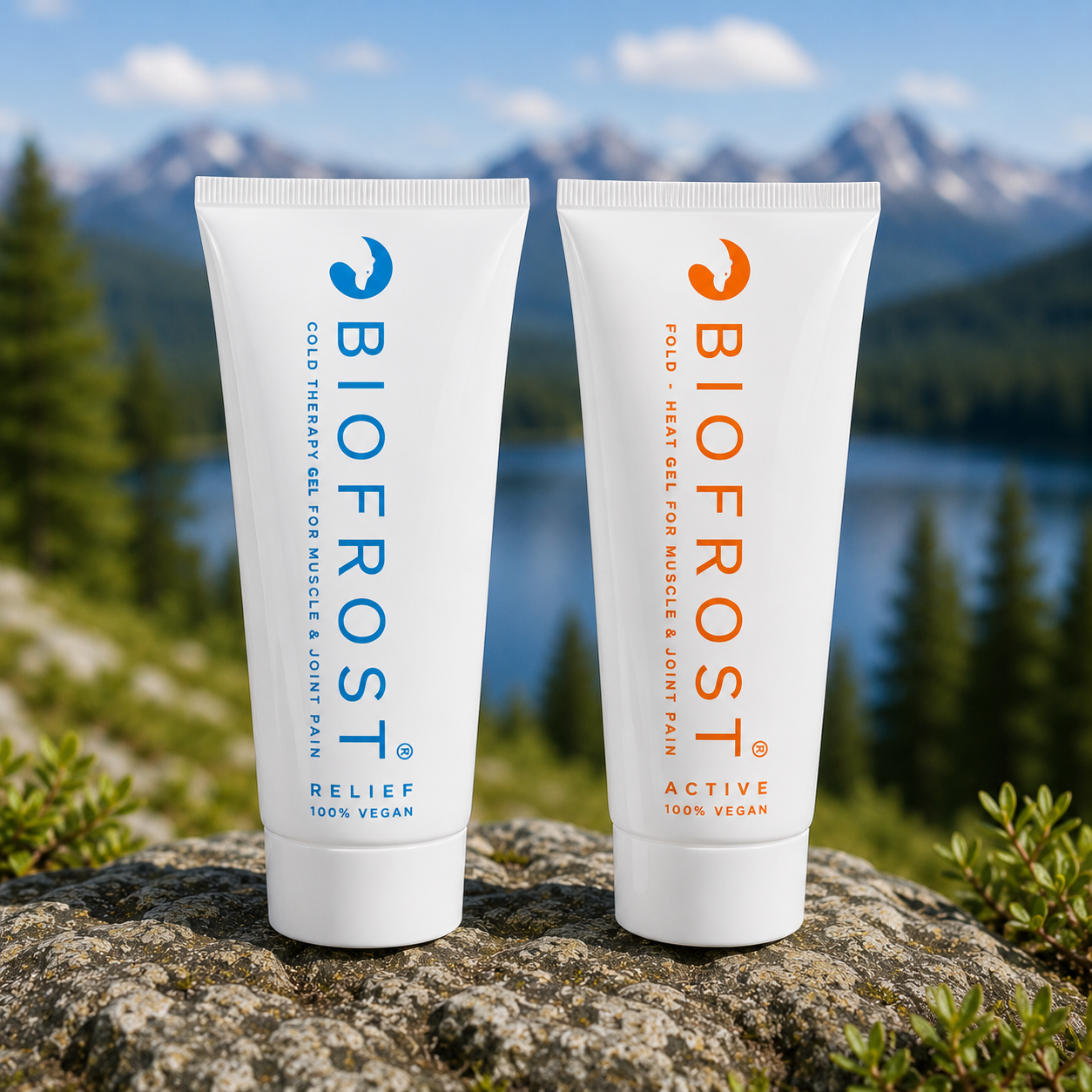 BIOFROST 2-pack - Active & Relief Smärtlindringsgel