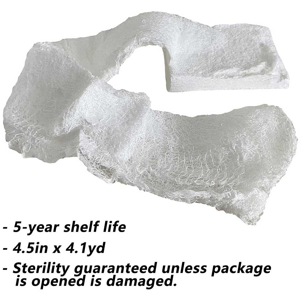Compressed Gauze / Tamponeringsväv, Rhino Rescue - 4