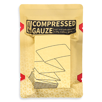 Compressed Gauze / Tamponeringsväv, Rhino Rescue