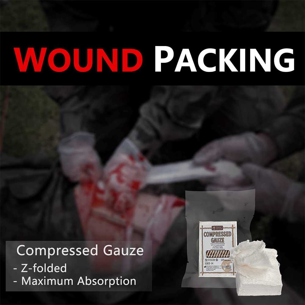 Compressed Gauze / Tamponeringsväv, Rhino Rescue - 2
