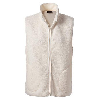 Trofé - Teddyväst Offwhite