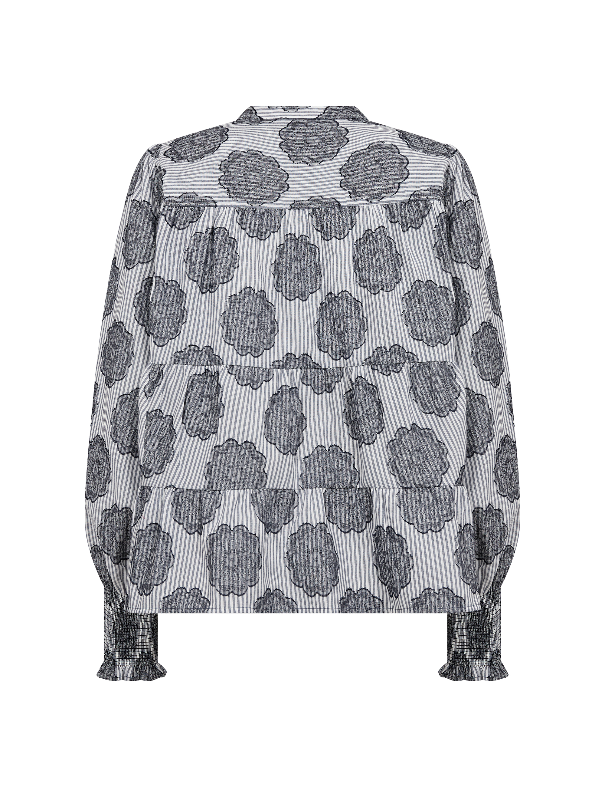 Leveté Room - Unnati 1 Shirt  Baritone Blue Combi - 5