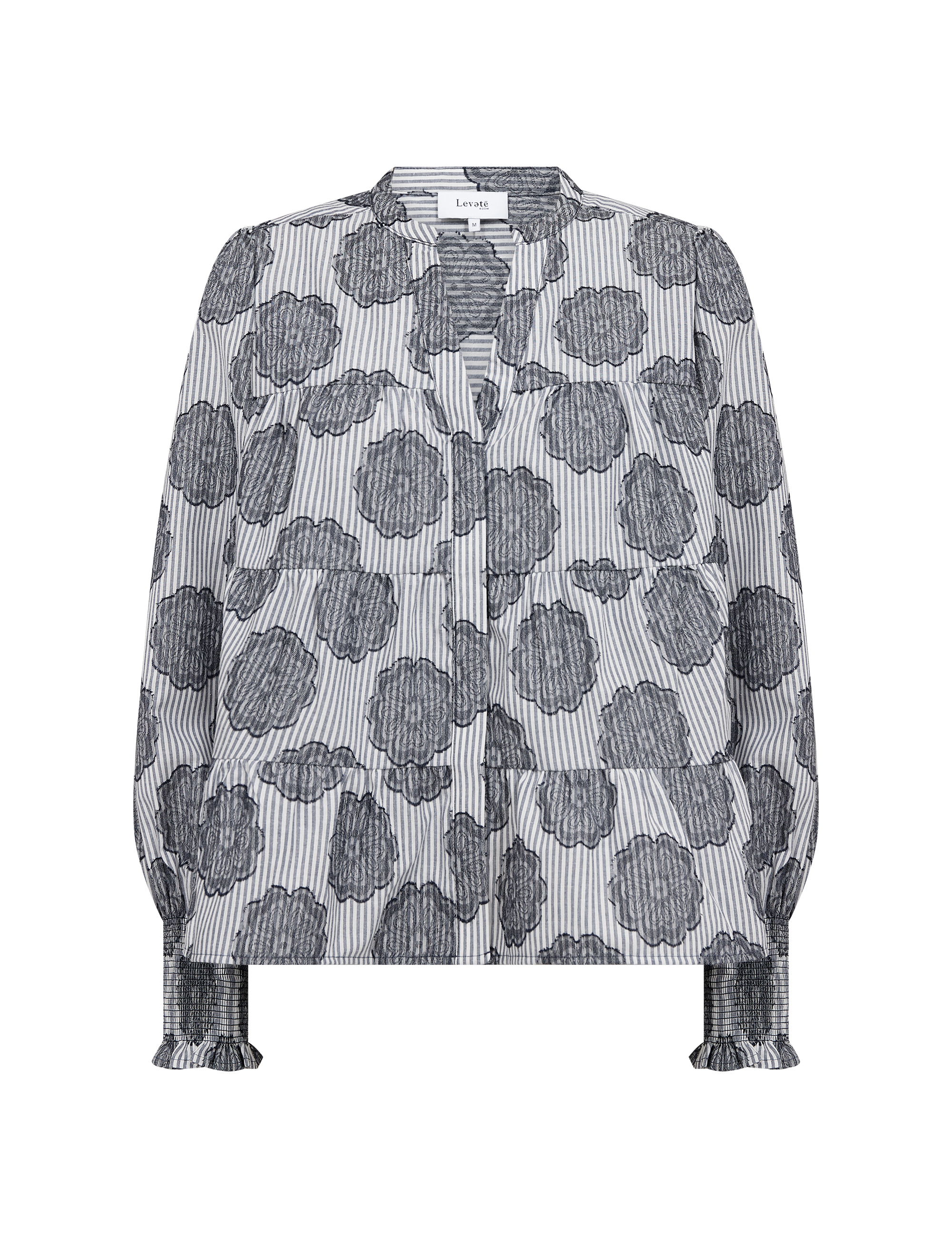 Leveté Room - Unnati 1 Shirt  Baritone Blue Combi - 4