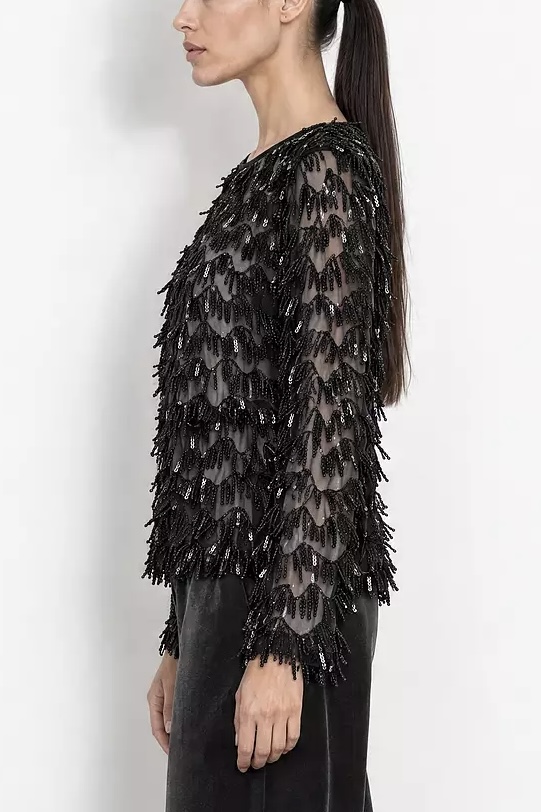 Leveté Room - Union 2 Blouse Black - 3